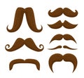 Set male mustaches style to movember event