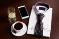 Set of mans fashion and accessories Royalty Free Stock Photo