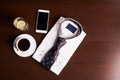 Set of mans fashion and accessories Royalty Free Stock Photo