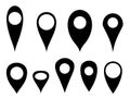 Set map pin pointers icon