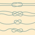 Set of marine knots