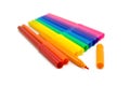 Set of markers Royalty Free Stock Photo