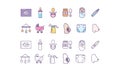 Set of Maternity Icons