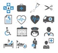 Set medicine icons