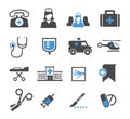 Set medicine icons