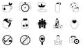 set of mental health icons