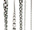 Set of metal chains