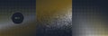 Set of metallic and halftone backgrounds in gold and black colors Royalty Free Stock Photo
