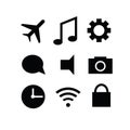 Set of modern gadget icons Royalty Free Stock Photo