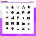 Stock Vector Icon Pack of 25 Line Signs and Symbols for sword, time machine, connection, backup, team