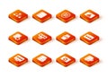Set Monitor with password, Server, Data, Web Hosting, and gear, Password protection, Browser setting, Mobile, security