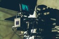 On-set movie camera Royalty Free Stock Photo