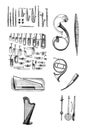 Set of Music Instruments