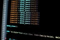 Set of mysql queries in a database management software. Querying Royalty Free Stock Photo