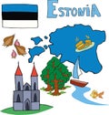 The set of national profile of the Estonia