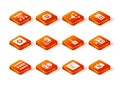 Set Neural network, Artificial intelligence robot, Computer api interface, Web developer programming code, Binary, AI Royalty Free Stock Photo