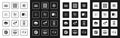 Set NFT blockchain technology, Binary code, Digital crypto art, Ethereum ETH and cloud icon. Vector Royalty Free Stock Photo
