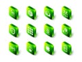 Set NFT Digital crypto art, Laptop with store app, Mobile, Cyber security, Cryptocurrency wallet and icon. Vector