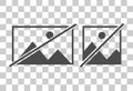 Set of No image vector symbol, missing available icon. No gallery for this moment placeholder