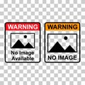 Set of No image vector symbol, missing available icon. No gallery for this moment placeholder