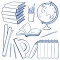 Set of education tools and study equipment