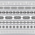 Set Of Oriental Borders