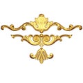 Set ornate Royalty Free Stock Photo