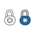 Padlock 6 Royalty Free Stock Photo