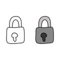 Padlock 3 Royalty Free Stock Photo