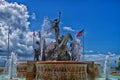 Raicess fountain, Paseo de la Princesa, Old San Juan, P.R. Royalty Free Stock Photo