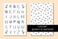 Set of pattern and alphabet
