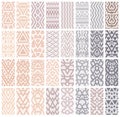 Set of 24 patterns.