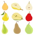 Set of pear.