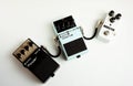 Set of pedal effect guitar