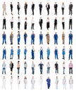 Set Of People With Various Occupations Royalty Free Stock Photo