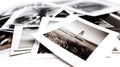 Set of photo collection prints black and white