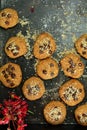 Keto Peanut Butter Cookies with Almond Flour and Sugar-Free Chocolate Chips