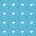 Set Pipe adjustable wrench and Industry metallic pipe on seamless pattern. Vector Royalty Free Stock Photo