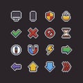 Pixel Art UI Icons