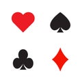 Set of playing cards Royalty Free Stock Photo