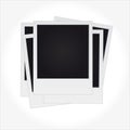 Set of polaroids Royalty Free Stock Photo