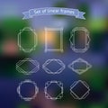 Set polygonal frames