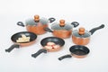 Set of pots and pans