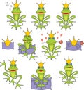 Set prince frog