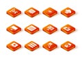 Set Processor CPU, Server, Data, Computer monitor, Binary code, Photo retouching, Algorithm, Chat bot and Artificial Royalty Free Stock Photo