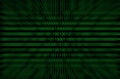 Set of random binaries captured with green tinting filter applied
