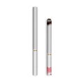 Set of Realistic cigarettes with smoke and lipstick print isolated on white background. Female addiction. Tobacco. Narcotic
