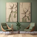 Flora Wall Decor: Free Art Vector Files With Realistic Impression