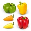 Set realistic peppers