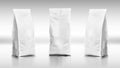 Set Of Realistic Plastic Food Tall Bags